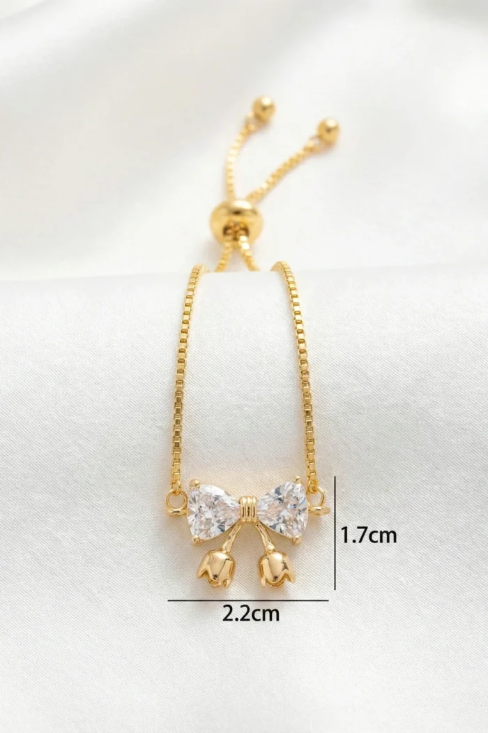 Fiyonk Model Zirkon Taşlı Bileklik
