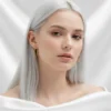 Minimal Halka Model Çelik Küpe