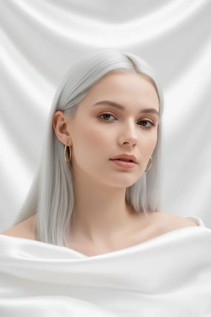 Minimal Halka Model Çelik Küpe