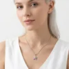 Renkli Deniz Yıldızı Model Çelik Kolye Renkli Deniz Yıldızı Model Çelik Kolye