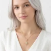 Kuzey Yıldızı Model Zirkon Taşlı Çelik Kolye Kuzey Yıldızı Model Zirkon Taşlı Çelik Kolye