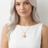 Yıldız Model Zirkon Taşlı Çelik Kolye