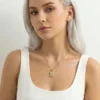 Kuzey Yıldızı Model Kırmızı Sedefli Zirkon Taşlı Çelik Kolye Kuzey Yıldızı Model Kırmızı Sedefli Zirkon Taşlı Çelik Kolye
