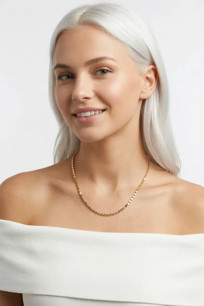 Arpa Model Kadın Kolye