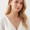 Anka Kuşu Model Renkli Zirkon Taşlı Çelik Kolye Anka Kuşu Model Renkli Zirkon Taşlı Çelik Kolye