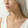 Ay Yıldız ve Sonsuzluk Model Çelik Kolye